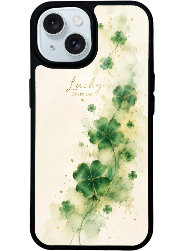 Lucky Clover Whisper Glossy Telefon Kılıfı