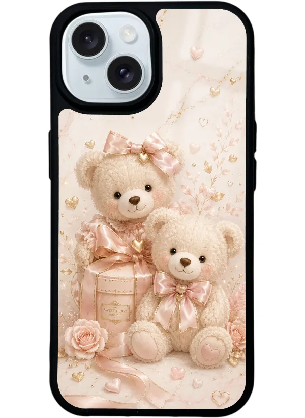 Sweetheart Teddy Glossy Telefon Kılıfı