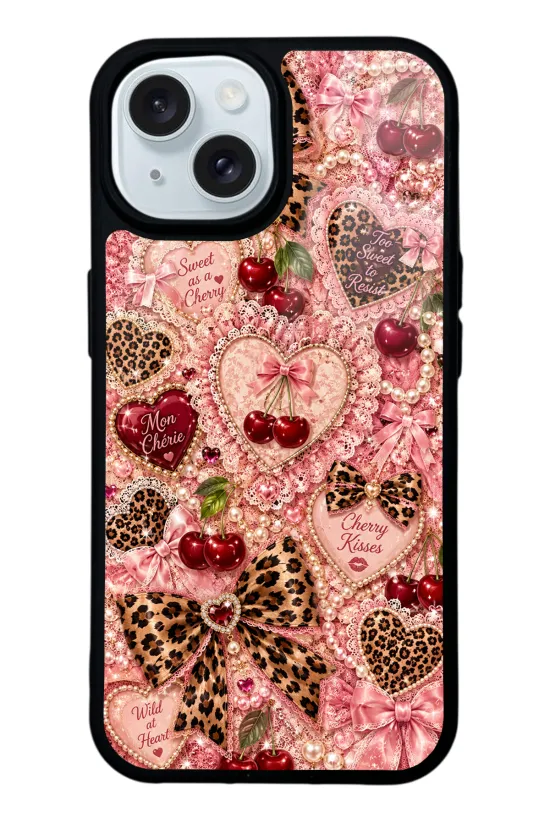 Wild Cherry Coquette Glossy Telefon Kılıfı