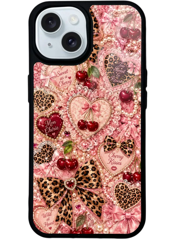 Wild Cherry Coquette Glossy Telefon Kılıfı