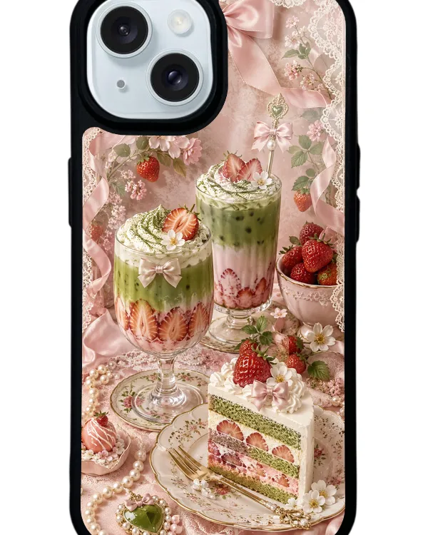 Berry Matcha Dream Glossy Telefon Kılıfı