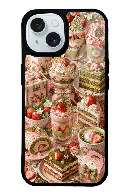 Sweet Matcha Bakery Glossy Telefon Kılıfı