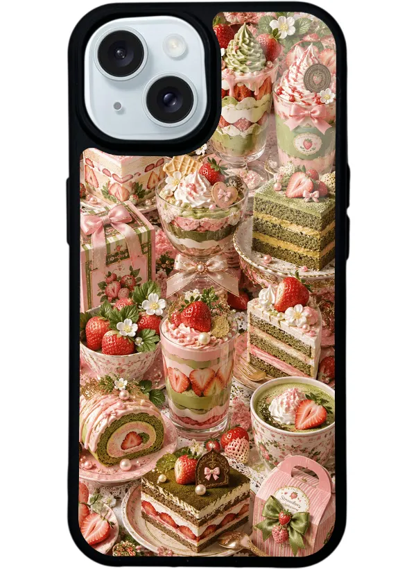 Sweet Matcha Bakery Glossy Telefon Kılıfı