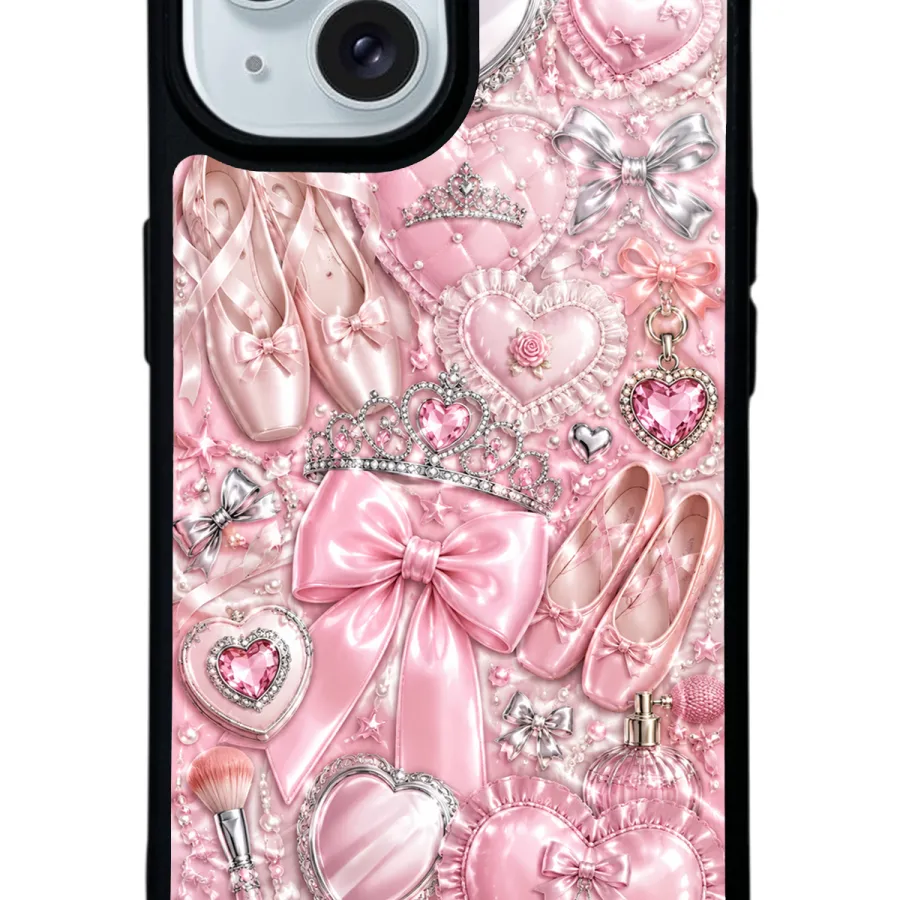 Royal Pink Ballet Glossy Telefon Kılıfı Royal Pink Ballet Glossy Telefon Kılıfı