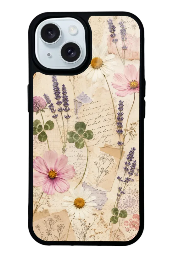 Wildflower Letters Glossy Telefon Kılıfı