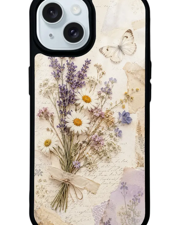 Lavender Meadow Glossy Telefon Kılıfı