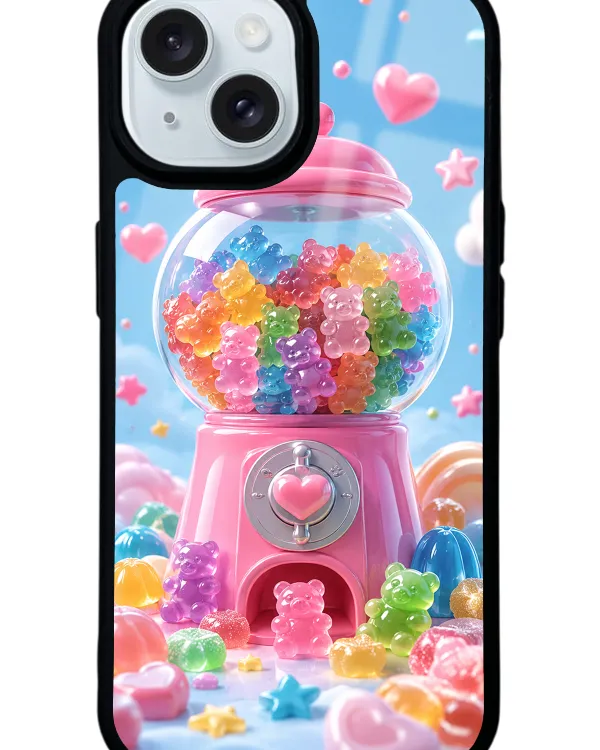 Candy Bear Dream Glossy Telefon Kılıfı