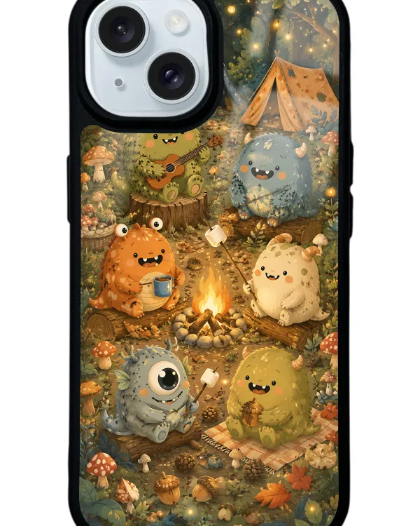 Forest Friends Camp Glossy Telefon Kılıfı