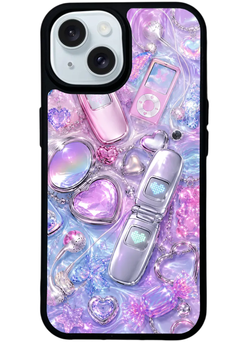 Chrome Heart Y2K Glossy Telefon Kılıfı Chrome Heart Y2K Glossy Telefon Kılıfı
