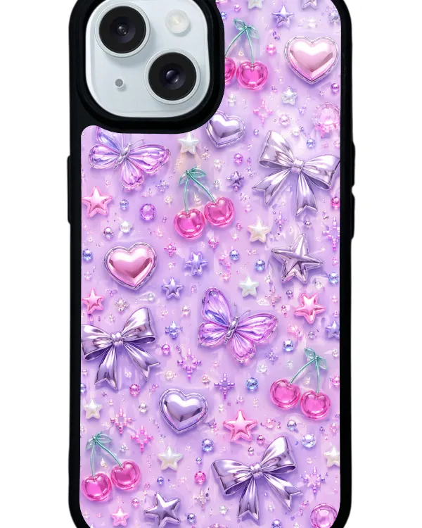 Lilac Charm Pop Glossy Telefon Kılıfı