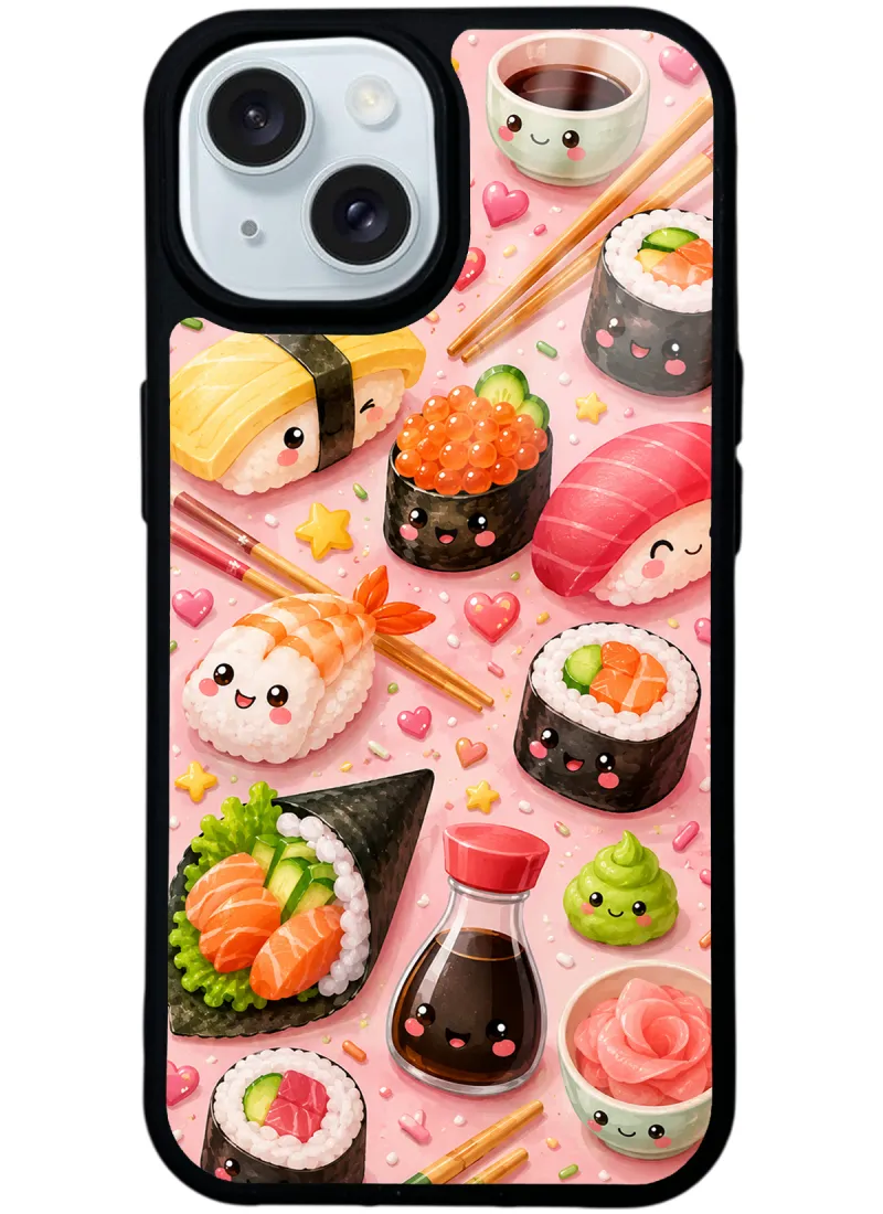 Sushi Love Club Glossy Telefon Kılıfı Sushi Love Club Glossy Telefon Kılıfı