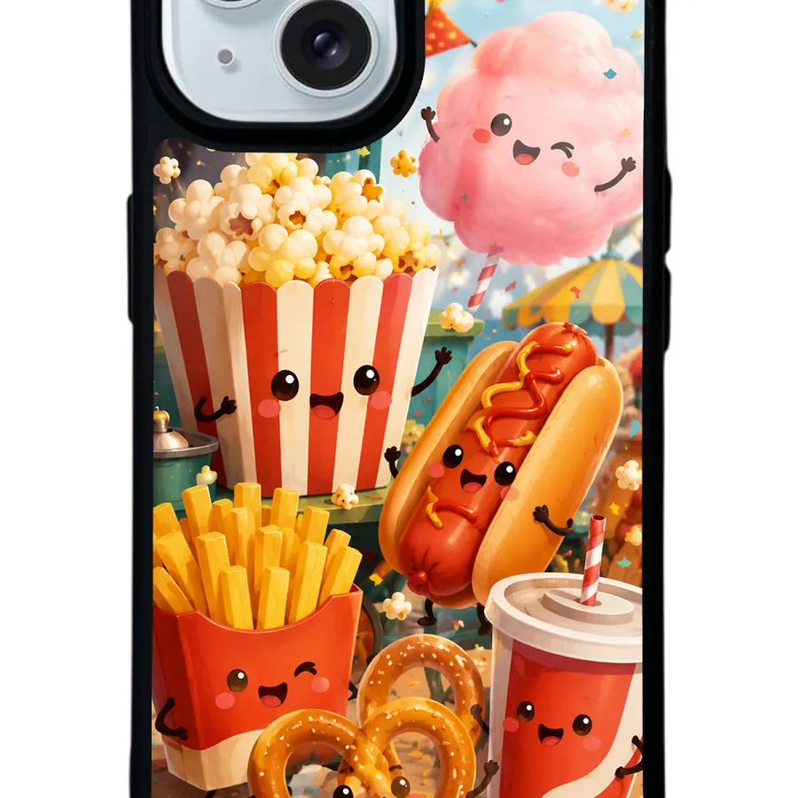 Fun Food Party Glossy Telefon Kılıfı Fun Food Party Glossy Telefon Kılıfı