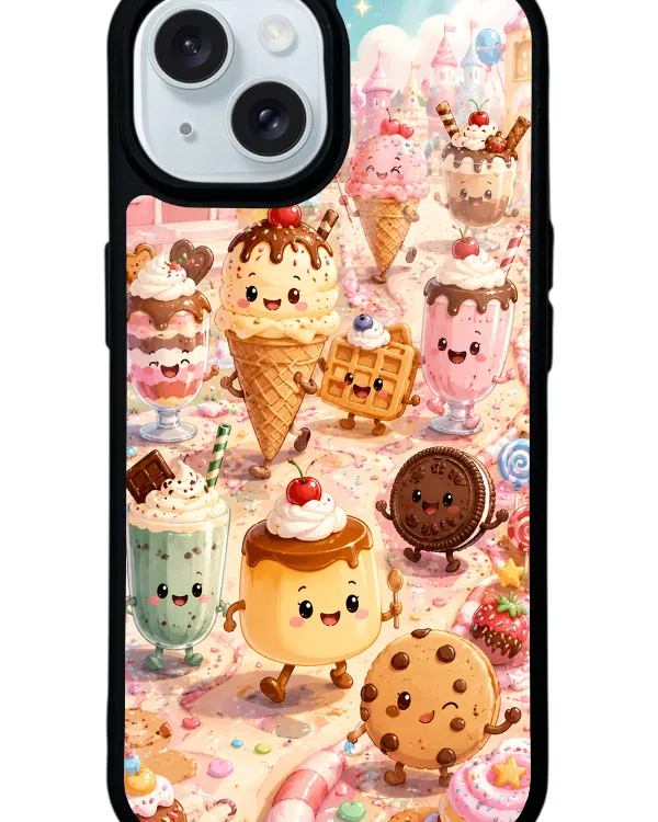 Dessert Wonderland Glossy Telefon Kılıfı