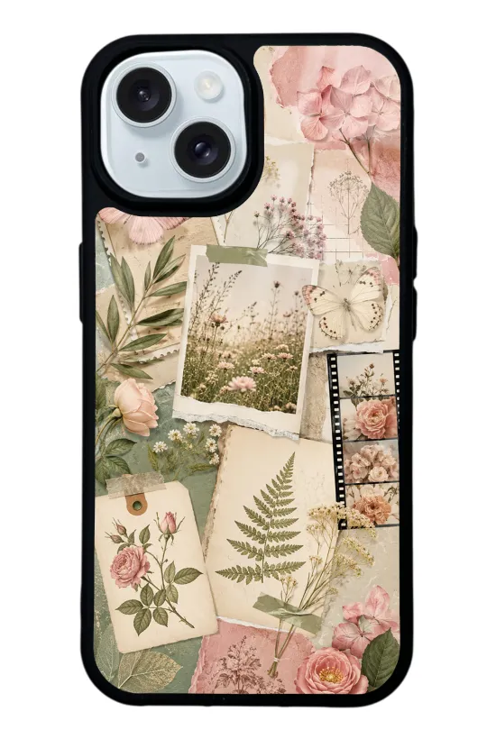Soft Garden Notes Glossy Telefon Kılıfı