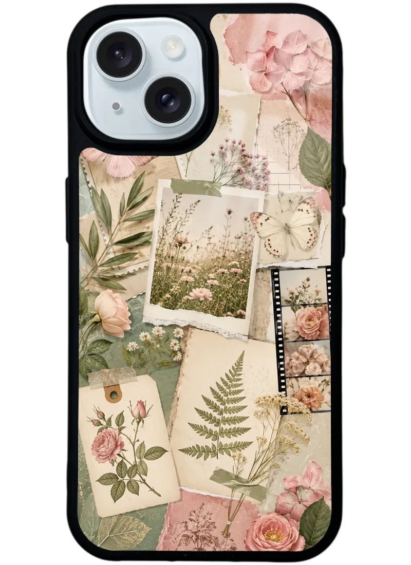 Soft Garden Notes Glossy Telefon Kılıfı