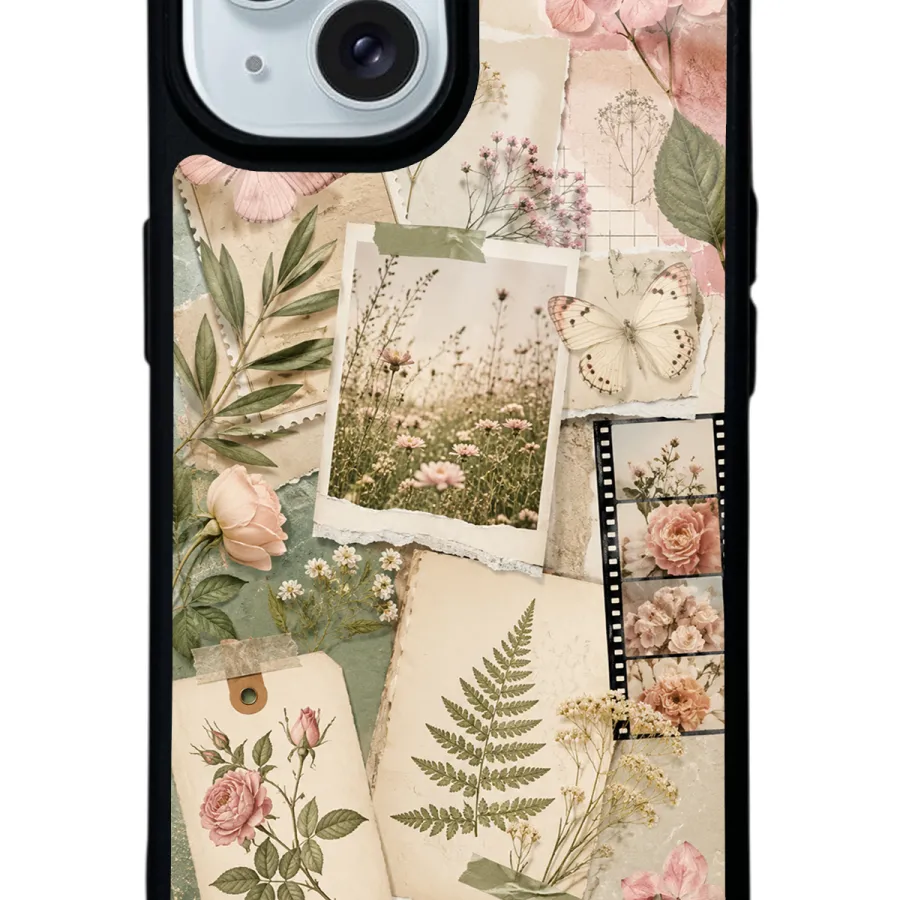 Soft Garden Notes Glossy Telefon Kılıfı
