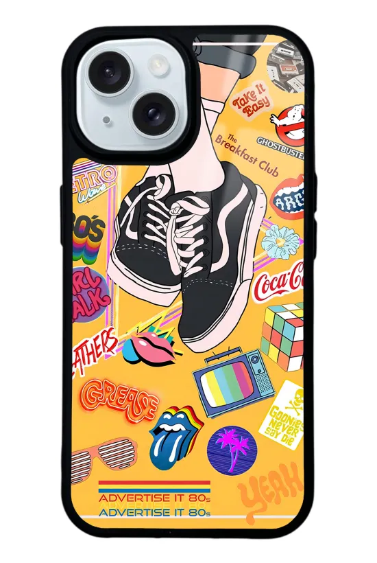 Retro Vans Glossy Telefon Kılıfı