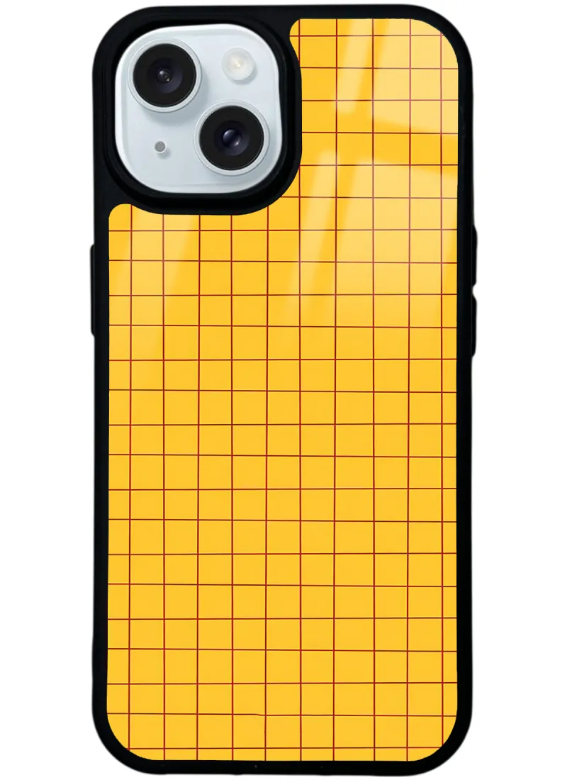 Retro Plaid Glossy Telefon Kılıfı Retro Plaid Glossy Telefon Kılıfı