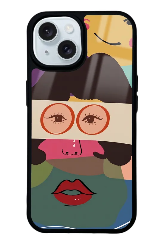 Vintage Eyes Glossy Telefon Kılıfı