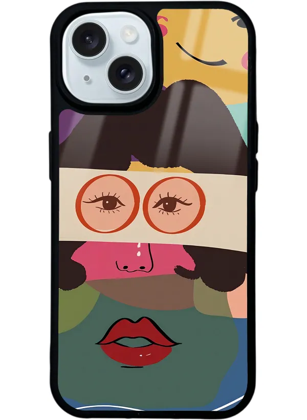 Vintage Eyes Glossy Telefon Kılıfı