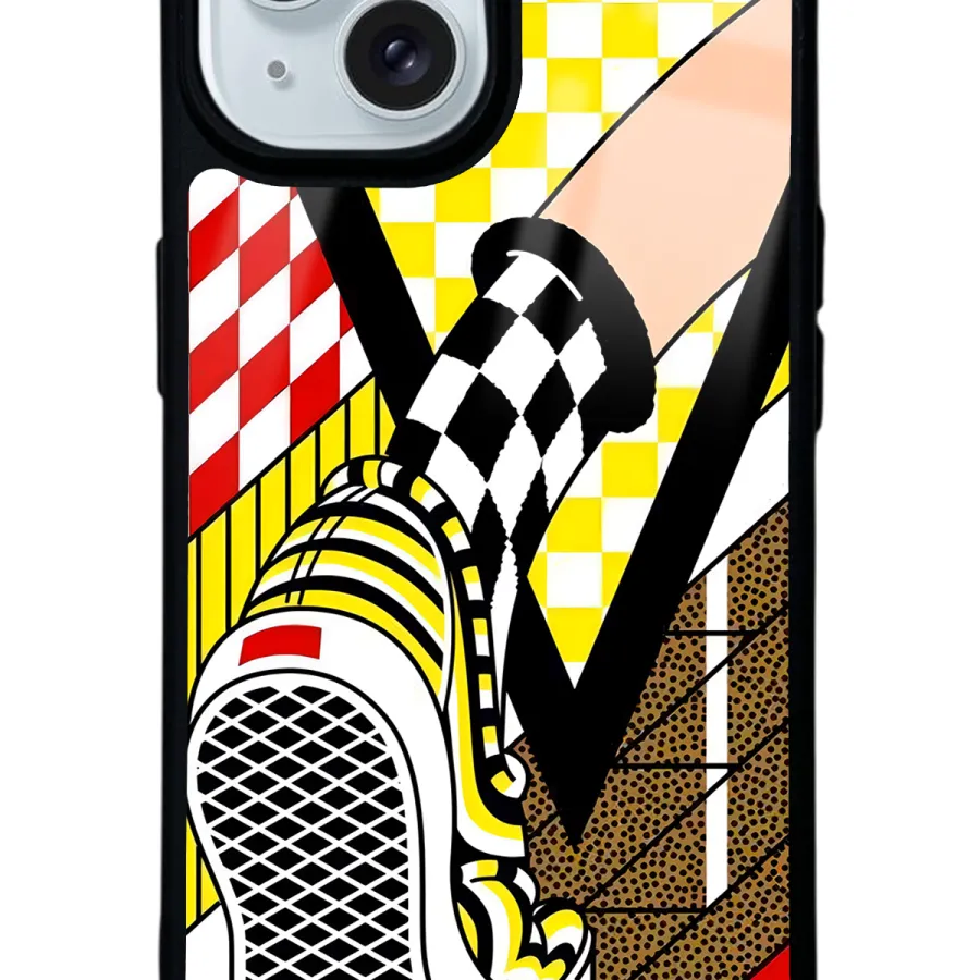 Yellow Plaid Glossy Telefon Kılıfı Yellow Plaid Glossy Telefon Kılıfı