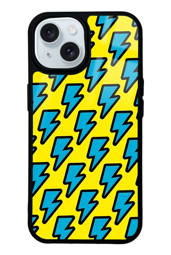 Yellow Flash Glossy Telefon Kılıfı