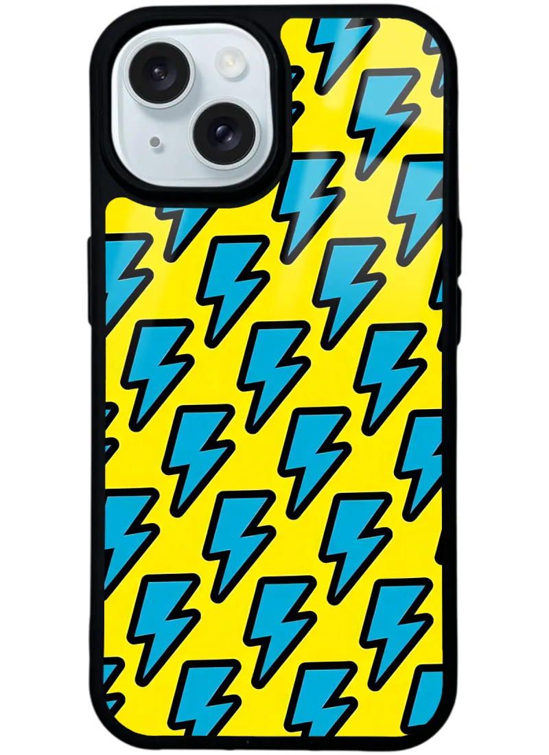 Yellow Flash Glossy Telefon Kılıfı