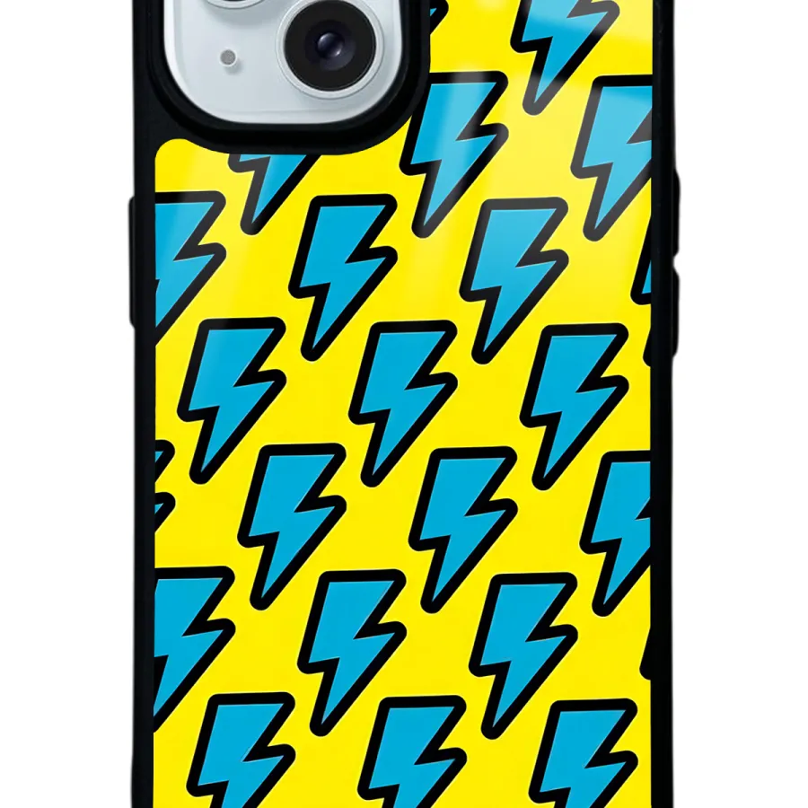 Yellow Flash Glossy Telefon Kılıfı
