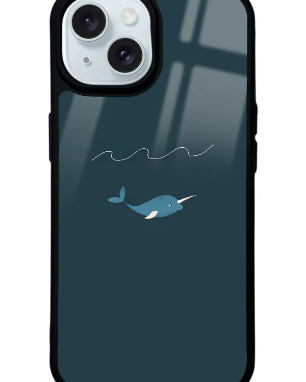 Doodle Fish Glossy Telefon Kılıfı