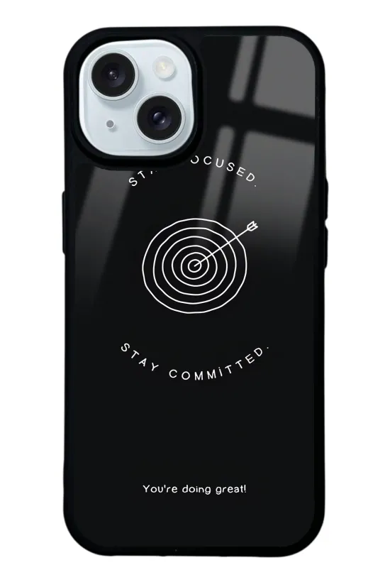 Stay Focused Glossy Telefon Kılıfı