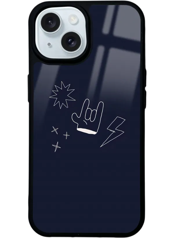 Doodle Punk Glossy Telefon Kılıfı