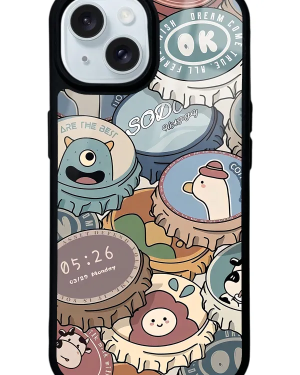 Crown Cap Glossy Telefon Kılıfı