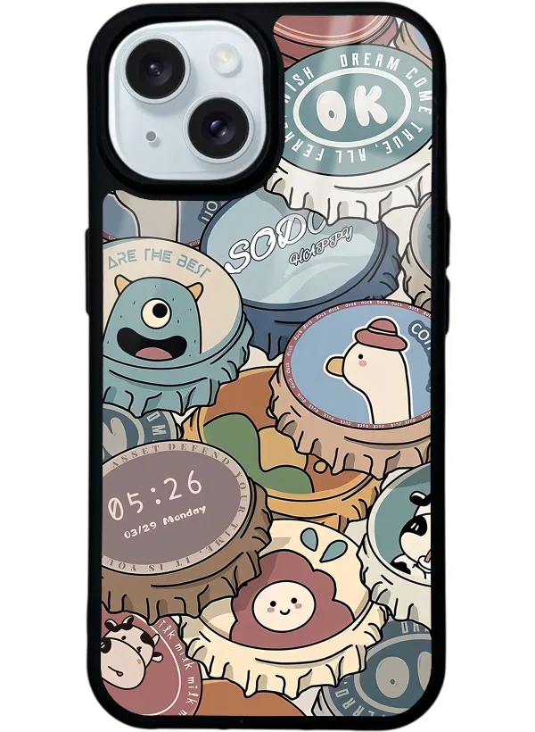Crown Cap Glossy Telefon Kılıfı