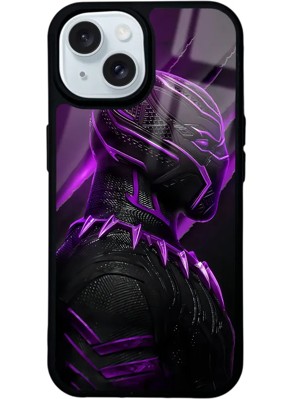 Black Panter Glossy Telefon Kılıfı