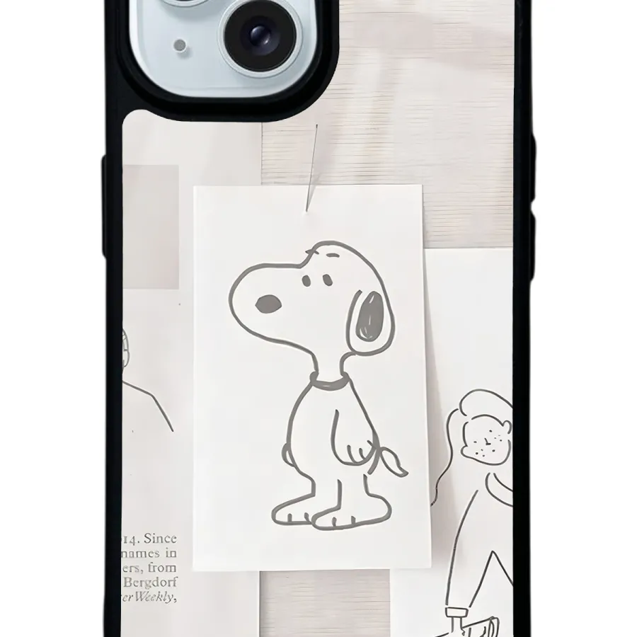 Snoppy Glossy Telefon Kılıfı