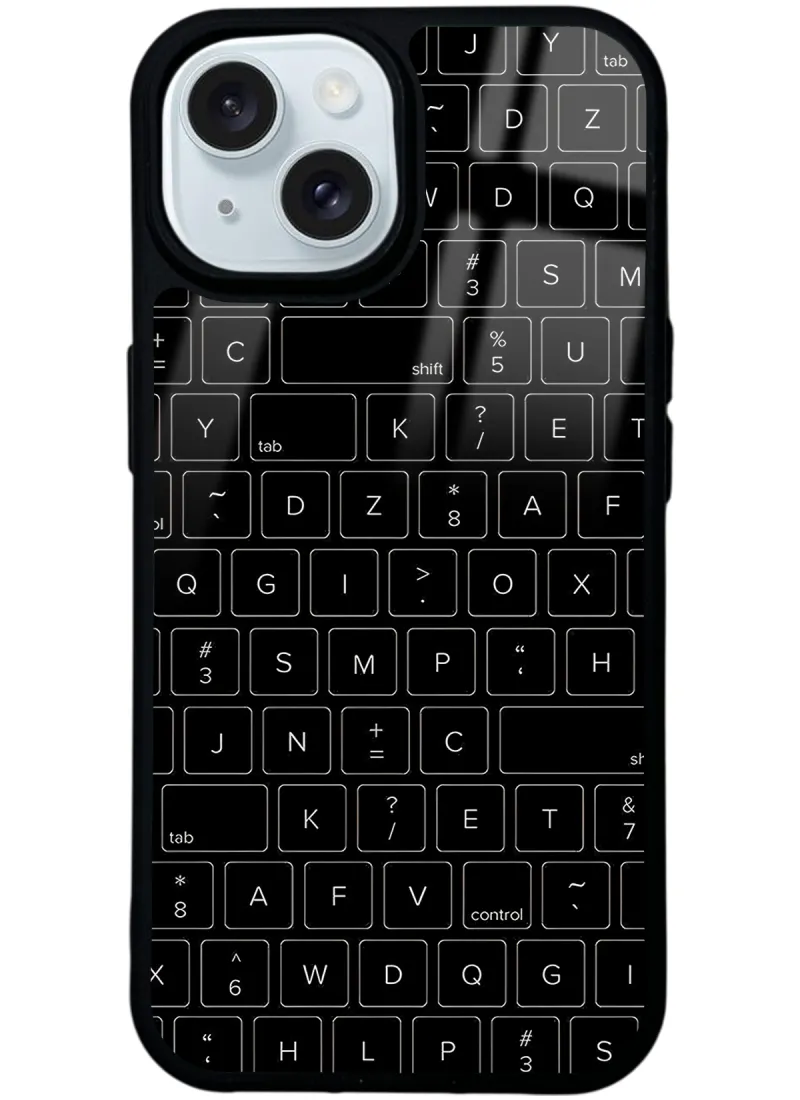 Keyboard Glossy Telefon Kılıfı Keyboard Glossy Telefon Kılıfı