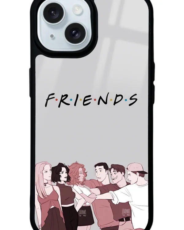Doodle Friends Glossy Telefon Kılıfı
