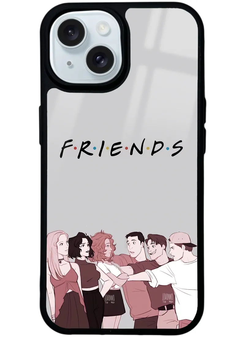 Doodle Friends Glossy Telefon Kılıfı Doodle Friends Glossy Telefon Kılıfı