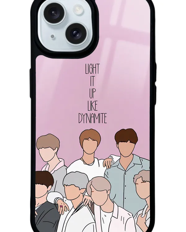 BTS K-Pop Glossy Telefon Kılıfı