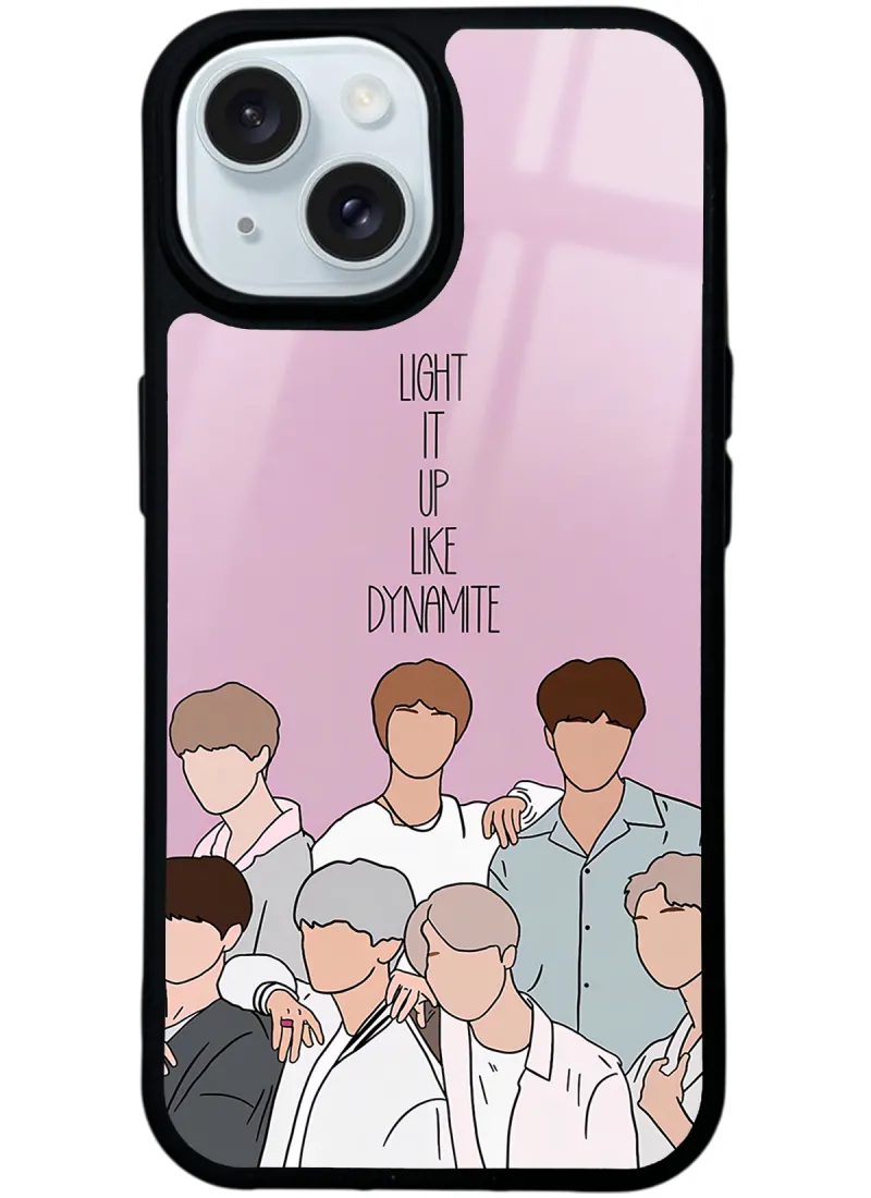 BTS K-Pop Glossy Telefon Kılıfı