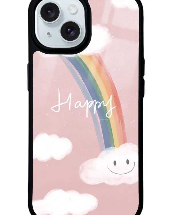 Happy Cloude Glossy Telefon Kılıfı