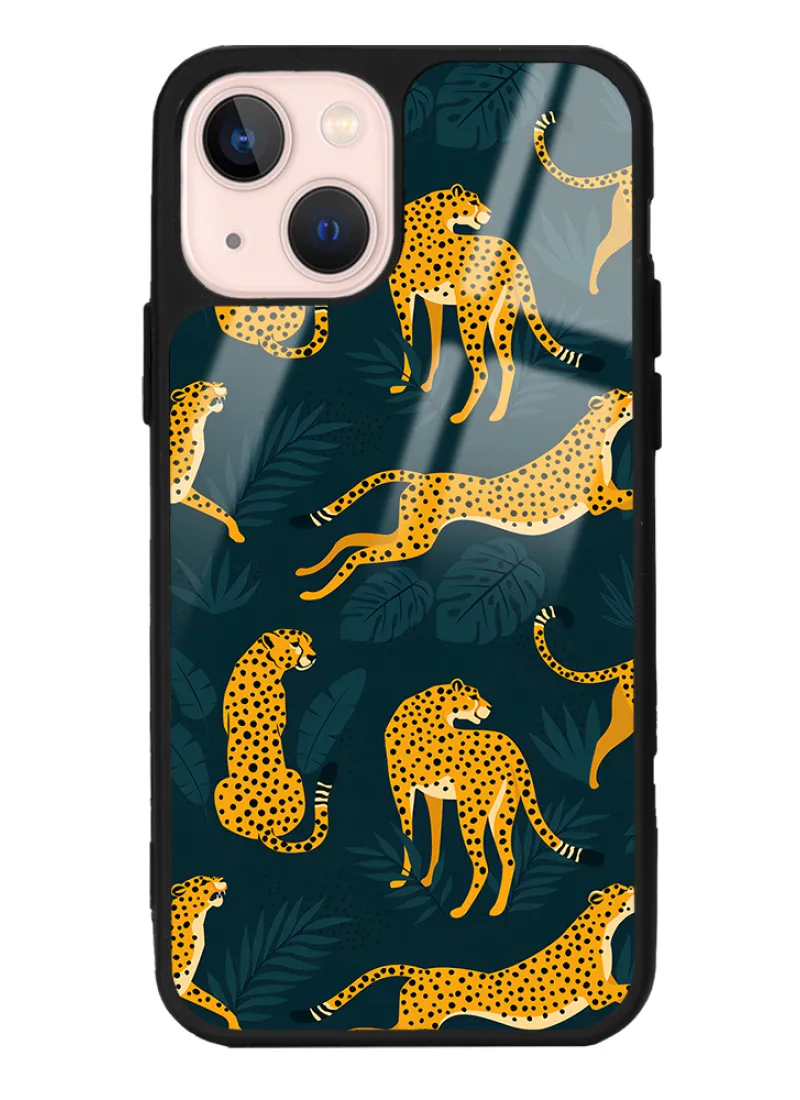 Leaf Leopar Tasarımlı Glossy Telefon Kılıfı Leaf Leopar Tasarımlı Glossy Telefon Kılıfı