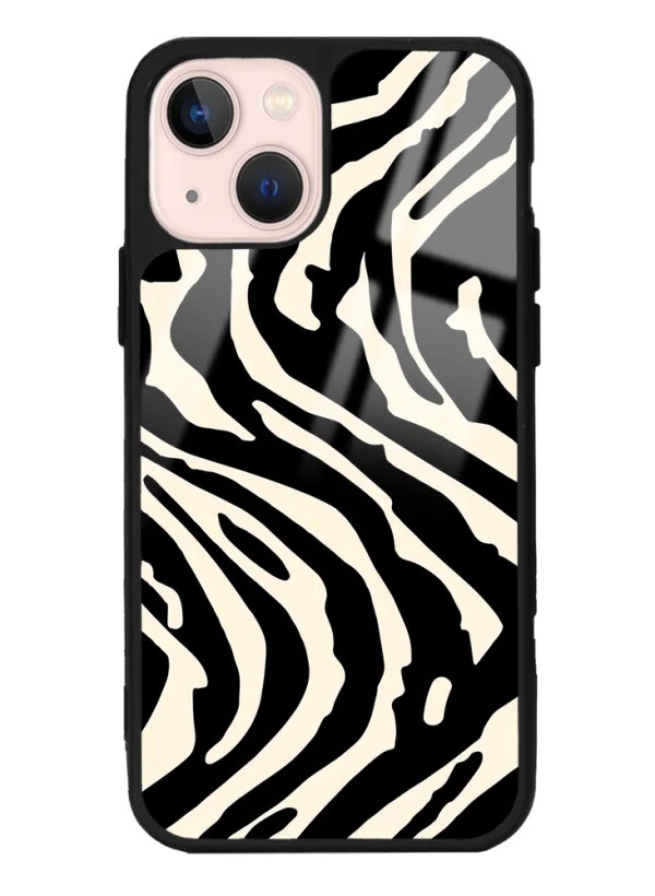 Zebra Tasarımlı Glossy Telefon Kılıfı