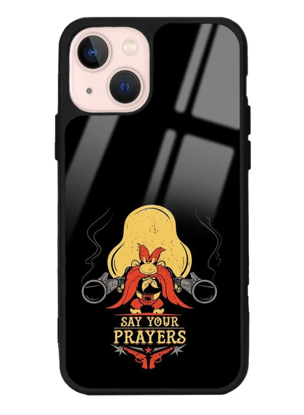 Say Your Prayers Tasarımlı Glossy Telefon Kılıfı