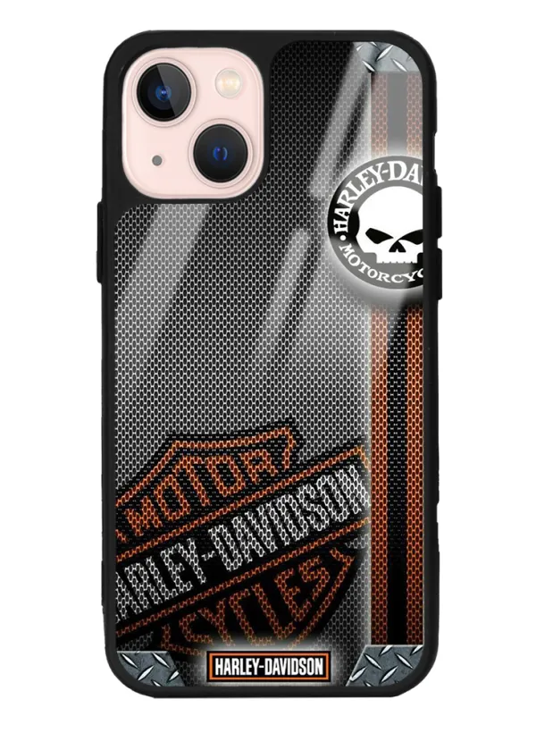 Karbon Motor Tasarımlı Glossy Telefon Kılıfı