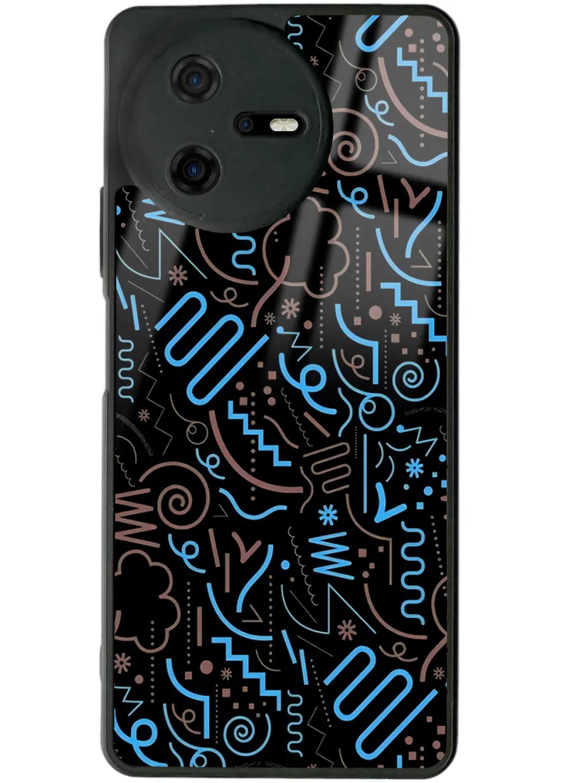 Casper Via A40 Geometrik Tasarımlı Glossy Telefon Kılıfı Casper Via A40 Geometrik Tasarımlı Glossy Telefon Kılıfı