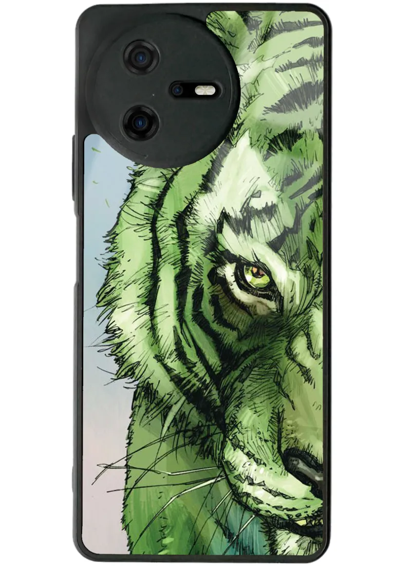 Casper Via A40 Green Kaplan Tasarımlı Glossy Telefon Kılıfı Casper Via A40 Green Kaplan Tasarımlı Glossy Telefon Kılıfı