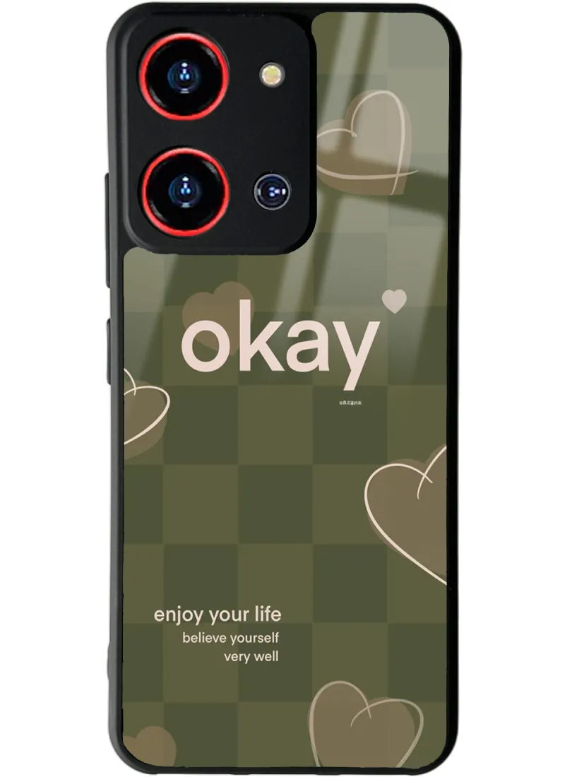 Reeder S19 Max Pro S Zoom Enjoy Your Life Tasarımlı Glossy Telefon Kılıfı