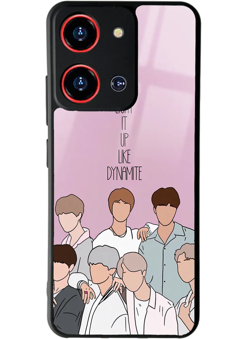 Reeder S19 Max Pro S Zoom BTS K-Pop Tasarımlı Glossy Telefon Kılıfı Reeder S19 Max Pro S Zoom BTS K-Pop Tasarımlı Glossy Telefon Kılıfı
