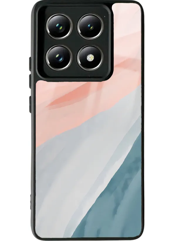 Xiaomi Mi 14 T Pro Watercolor Tasarımlı Glossy Telefon Kılıfı